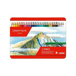 Colores Caran d’Ache de 30 colores Pablo 18