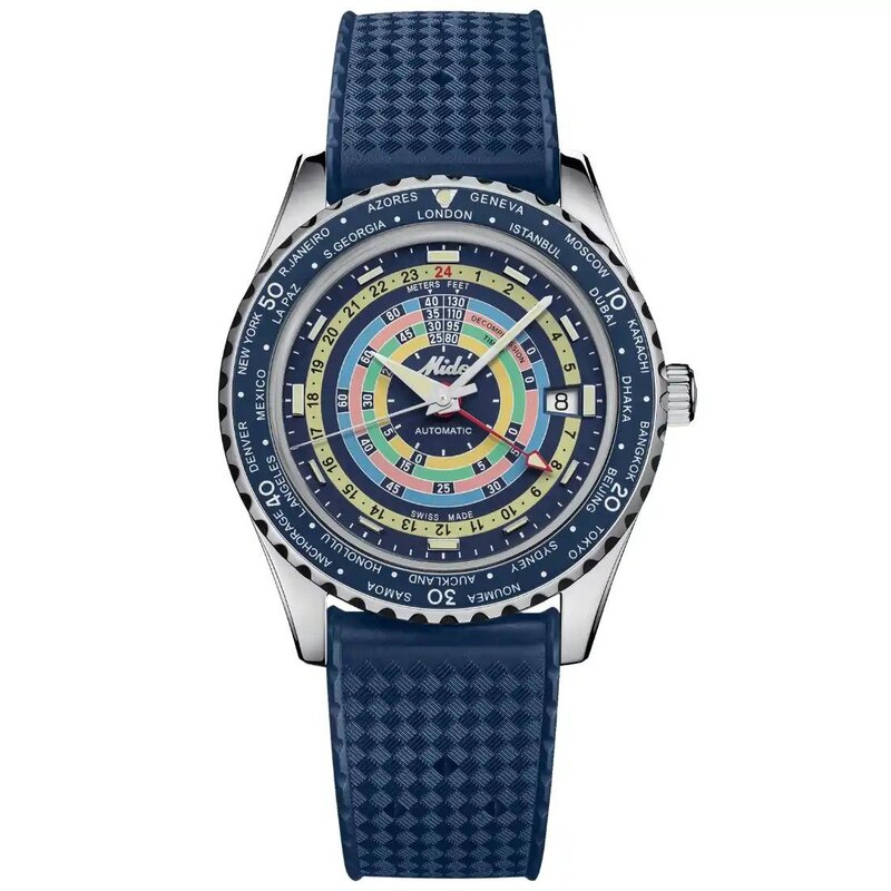 Reloj Mido Ocean Star Decompression Worldtimer Edición Espec