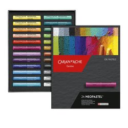 Caja de 24 Colores Pastel al Óleo Caran d'Ache Neopastel