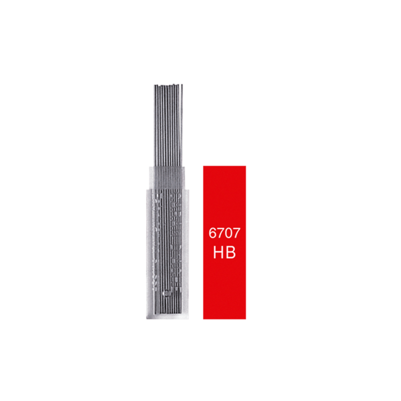 Caja de 12 minas de GRAFITO 5mm