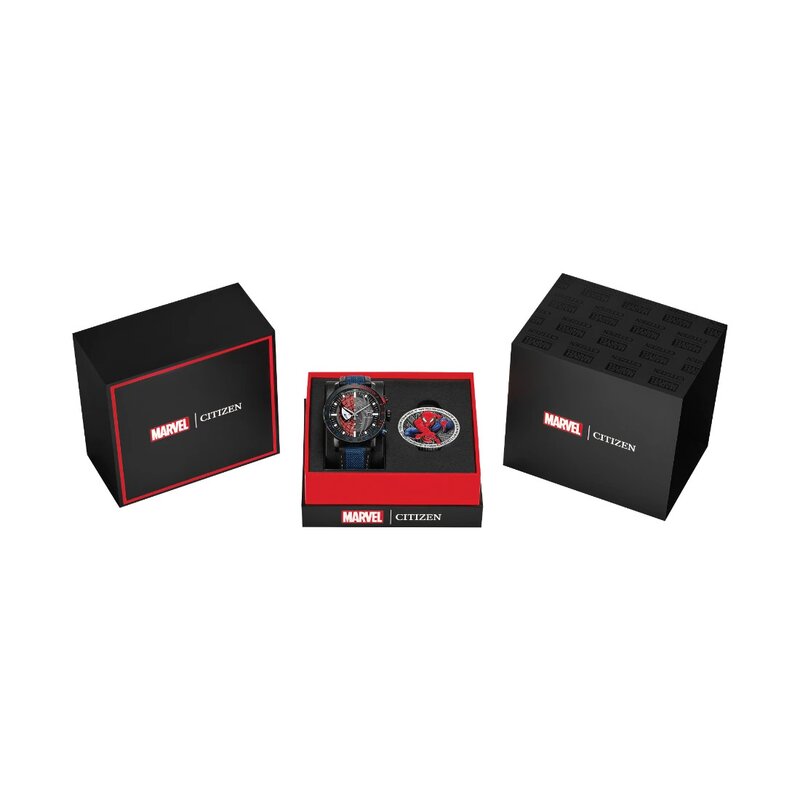 Reloj Citizen Marvel Boxed Set Spider-Man Double Vision