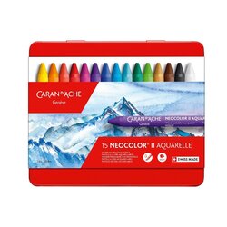 Caja de 15 Cera Pastel Caran d'Ache Neocolor