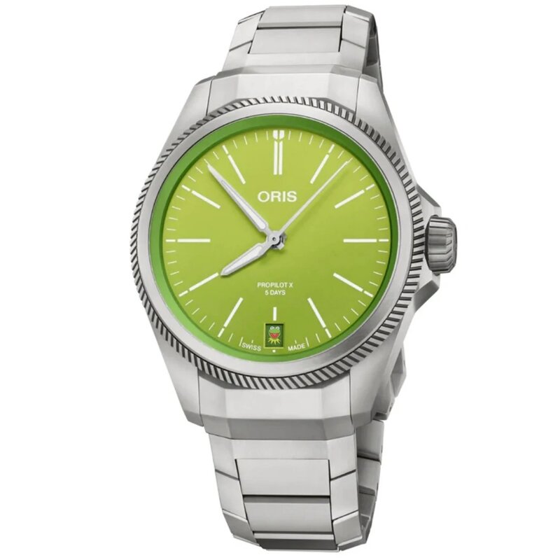 Reloj Oris ProPilot X Kermit Edition