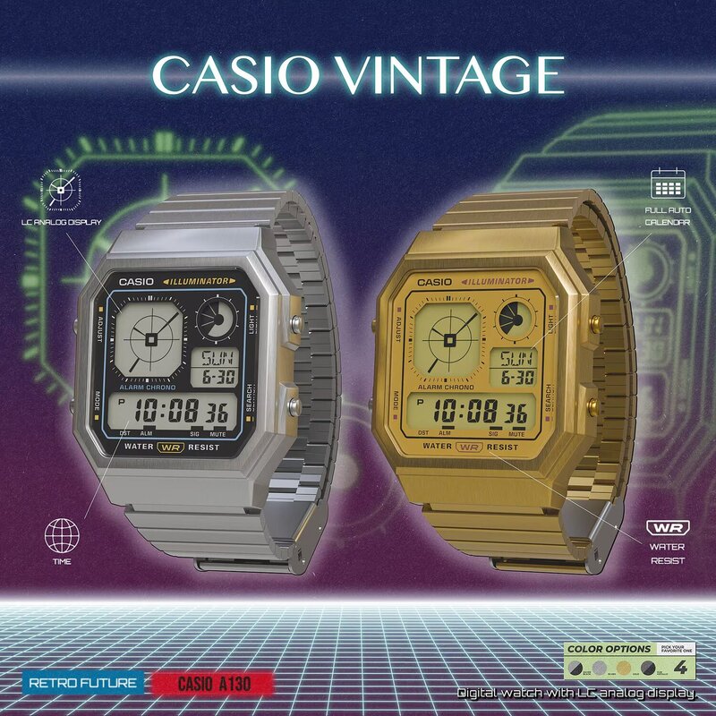 Reloj Casio Clásico A130WE-7A