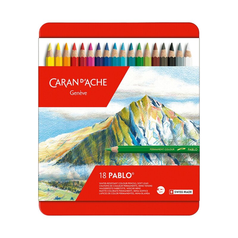 Colores Caran d’Ache Pablo 18
