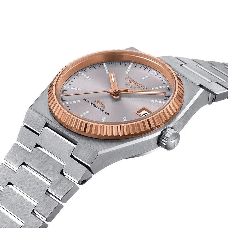 Reloj Tissot PRX Powermatic 80 Steel &; 18k Gold