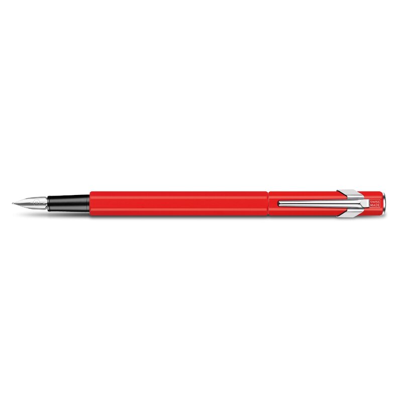 Pluma Fuente Caran d'Ache 849 Red