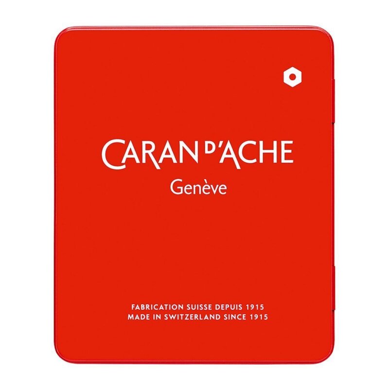 Caja de 10 pasteles metálicos NEOCOLOR Caran d'Ache