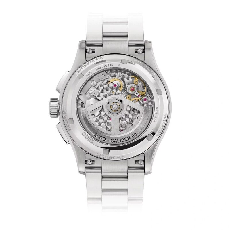 Reloj Mido Multifort Skeleton Chronograph