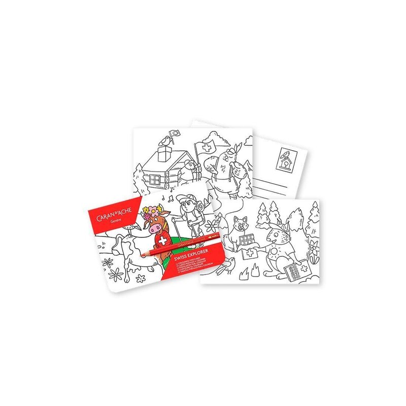 Kit de viaje SWISSCOLOR Caran d'Ache