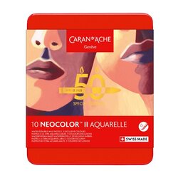Caja de 10 pasteles acuarela NEOCOLOR™ II Edición especial